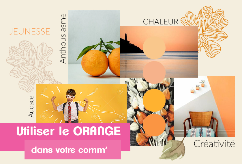 La couleur orange dans votre communication